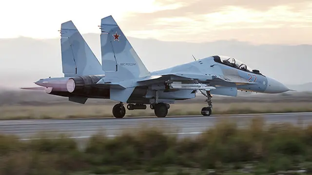 Chiến đấu cơ SU-34 của Nga hoạt động tại Syria