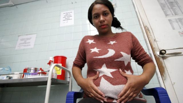 Angelica Prato es una de las embarazadas colombianas afectadas por el zika. 