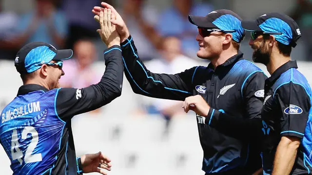 نیوزی لینڈ کے بولرز نے آخری اووروں میں عمدہ بولنگ کی