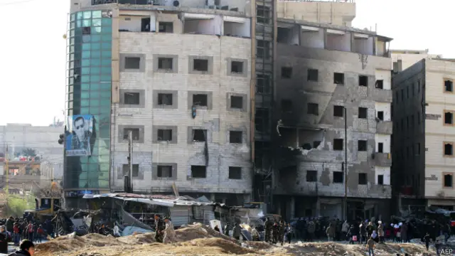 सीरिया में सैय्यजा ज़ैनब मस्जिद के पास हुए धमाके