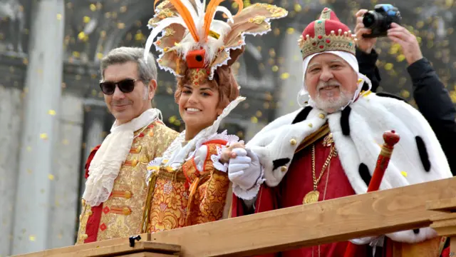 Peserta Festival Venesia