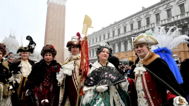 Peserta Festival Venesia