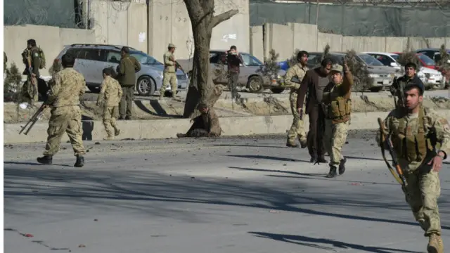 له چاودنې وروسته امنيتي ځواکونه د پېښې ځاى ته راورسېدل