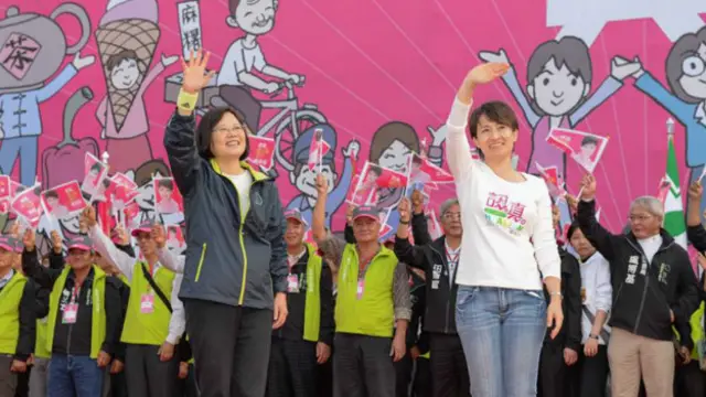 蔡英文和萧美琴