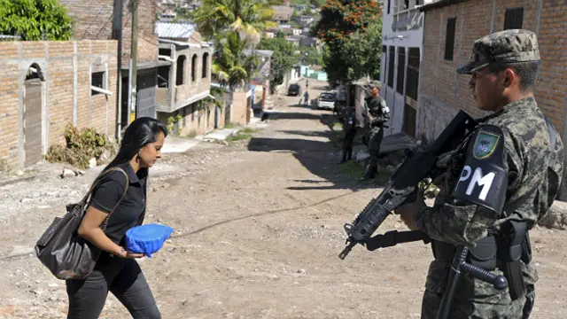 Policía Militar en Honduras