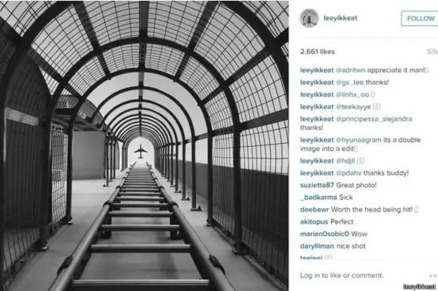 Foto yang diunggah Lee Yik Keat setahun lalu. 