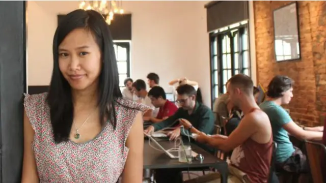 Dương Quỳnh Hương từ Paris chuyển về làm tại TP Hồ Chí Minh hai năm trước