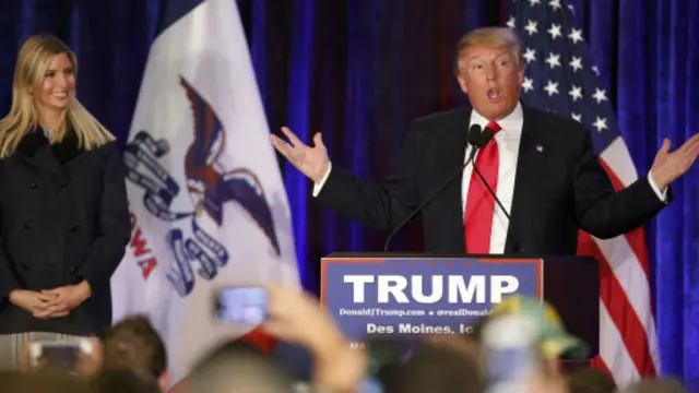 Donald Trump Iowa ştatında ilkin partiyadaxili seçkidə proqnozların əksinə olaraq birinci yeri tuta bilməyib.