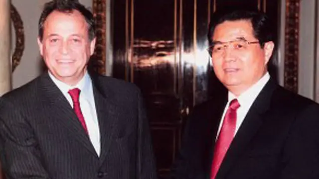 斯蒂芬·佩里和胡锦涛