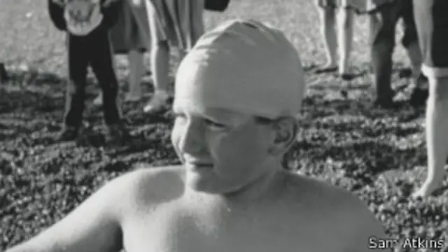 Tom Gregory tras el cruce