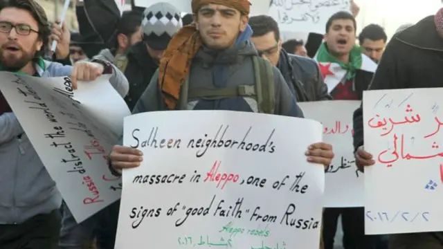 Phe đối lập Syria muốn các cuộc không kích kết thúc trước khi bắt đầu đàm phán hòa bình