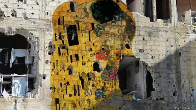 Tammam Azzam’ın bilgisayarda yaptığı bu çalışması sosyal medyada viral oldu.