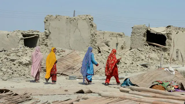 ستمبر 2013 میں آواران میں زلزلے سے 350 سے زائد افراد کی ہلاکت اور بڑے پیمانے پر تباہی ہوئی تھی