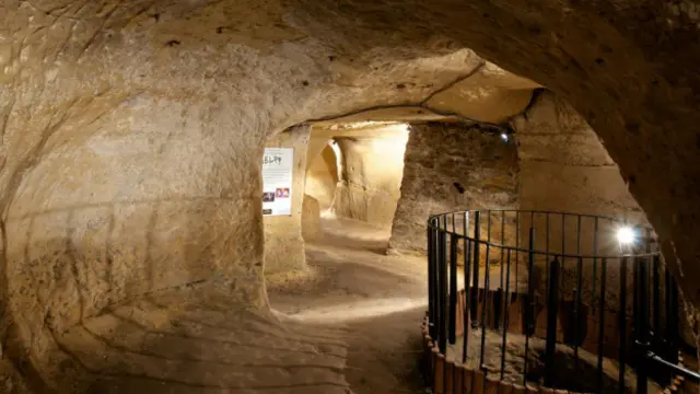 欧洲、大不列颠及北爱尔兰联合王国、不列颠、英格兰、洞穴之城诺丁汉(图片来源:Visit England)