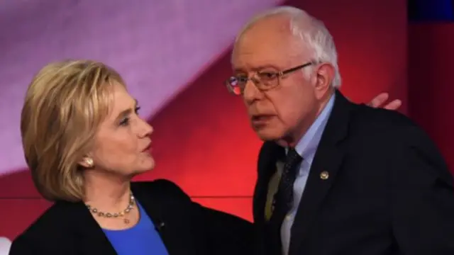 හිලරි ගේ ප්රතිවාදියා බර්නි සැන්ඩර්ස් ය