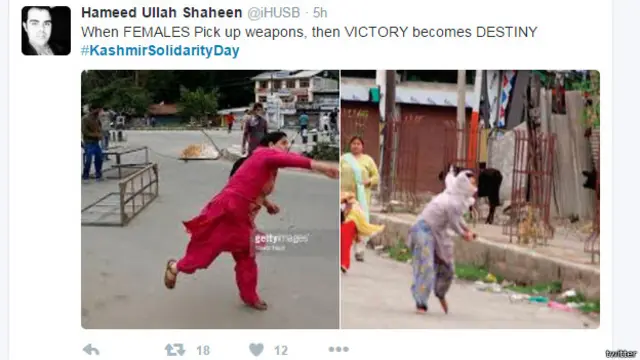 کئی تجزیہ کاروں کا کہنا ہےکہ مسلح جدوجہد کی اس حمایت کی ایک وجہ مقامی پی ڈی پی کا بے جے پی کے ساتھ ملنا بھی ہے