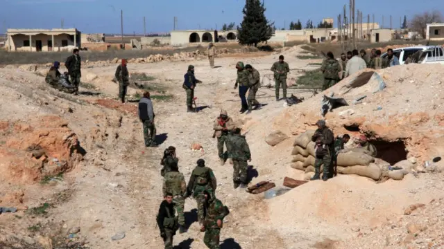 تحقق القوات السورية تقدما عسكريا في الآونة الأخيرة في مناطق متفرقة من سوريا