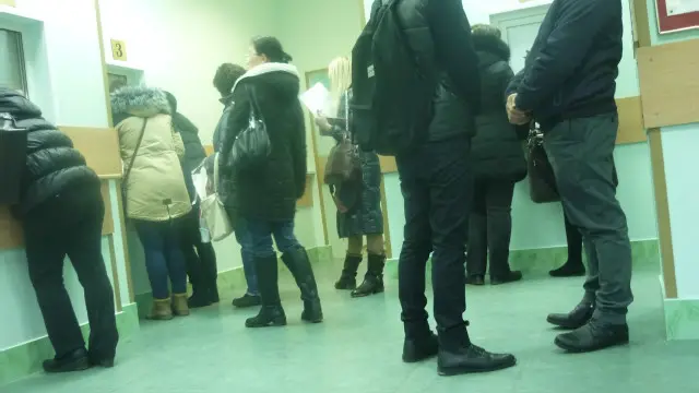 Внутри офиса УФМС