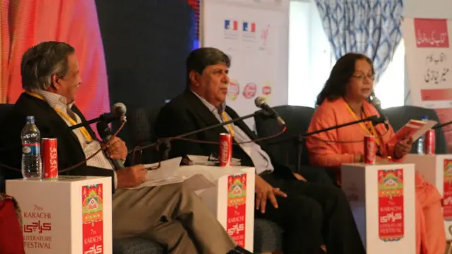 مباحثوں میں جدید آرٹ ، پاکستان میں سینیما سے ممکن ہونے والی سماجی تبدیلیوں اور ٹیلی ویژن ڈراموں پر بھی بات کی گئی