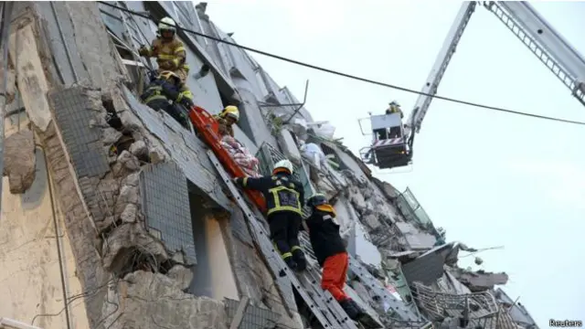 ताइवान में भूकंप