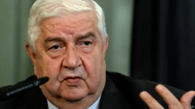 Suriye Dışişleri Bakanı Velid Muallim