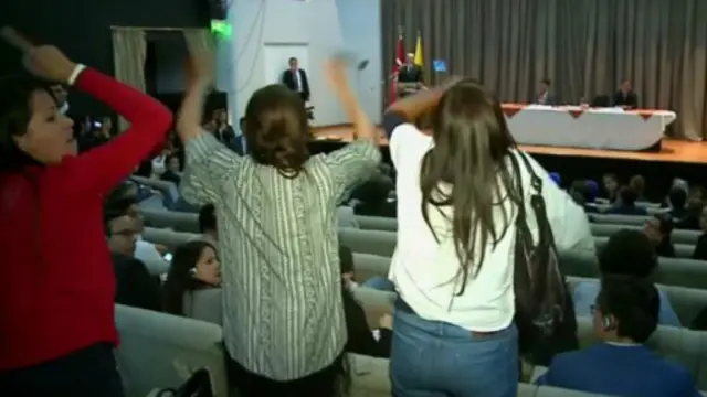 厄瓜多尔示威者