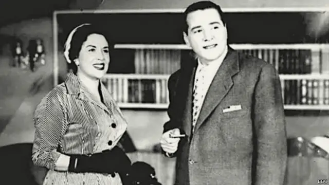 آخر صورة فوتوغرافية التقطت لليلى مراد أثناء تصوير آخر أفلامها "الحبيب المجهول"