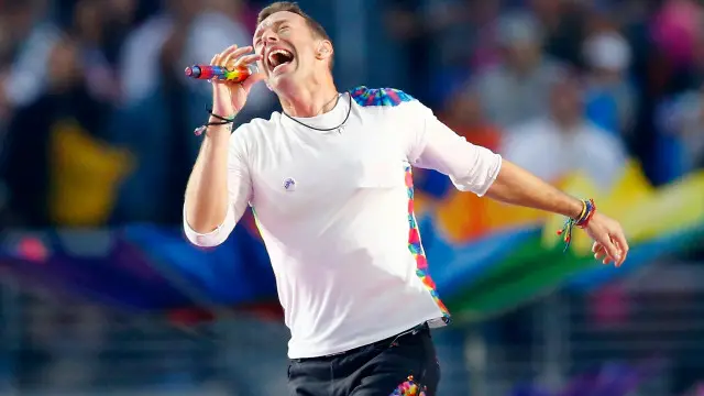 Chris Martin, cantante de Coldplay