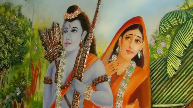 رام سنسکرت زبان میں 24 ہزار قطعات پر مشتمل ہندوؤں کی مقدس کتاب رامائن کے مرکزی کردار ہیں