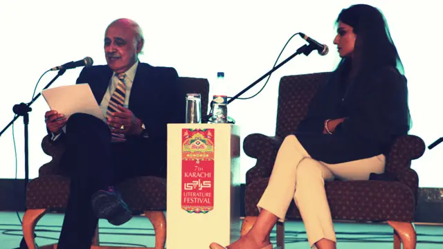 پاکستان کی سابق وزیر خارجہ حنا ربانی کھر کے ساتھ اس میلے میں خصوصی گفتگو رکھی گئی تھی۔