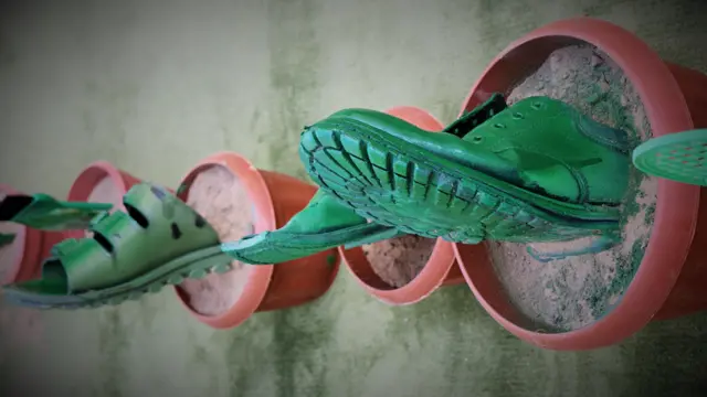 اس ادبی میلے میں ایک نجی تنظیم ، ’آرٹ ناؤ‘ کی جانب سے جدید آرٹ کے کچھ نمونے بھی پیش کیے گئے جن میں نوجوانوں کی ایک بڑی تعداد نے دلچسپی لی۔