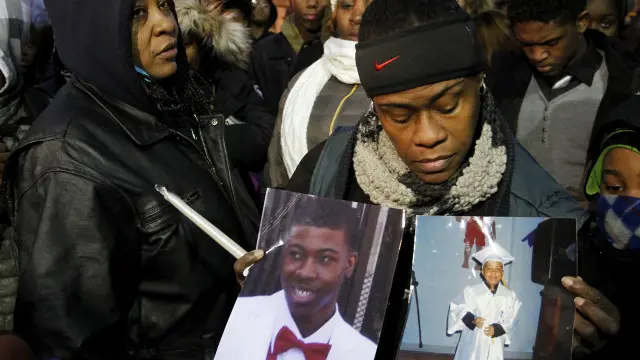 протесты в чикаго