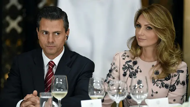 Enrique Peña Nieto y Angélica Rivera