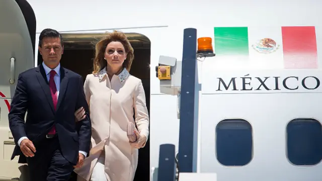 Enrique Peña Nieto y Angélica Rivera