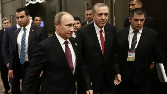 Путин и Эрдоган
