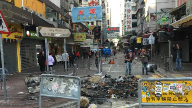 Bu, Honq Konqda demokratiya uğrunda 2014-cü il küçə nümayişlərindən bəri ən böyük iğtişaşdır