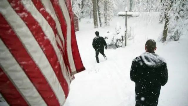 مبارزات تا آخر وقت دوشنبه که شاهد توفان برف بود ادامه داشت