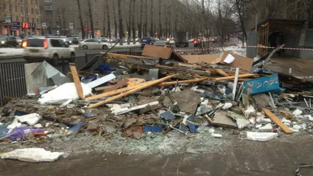 Снесенный павильон