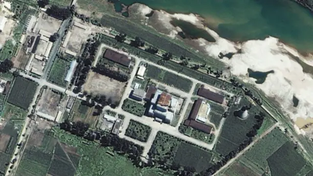 Снимок Йонбена со спутника 