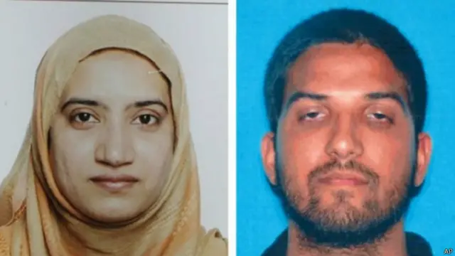 سید فاروق اور ان کی اہلیہ تاشفین ملک نے برنارڈینو میں بندوقوں سے حملہ کیا تھا جس میں 14 افراد ہلاک ہوئے تھے