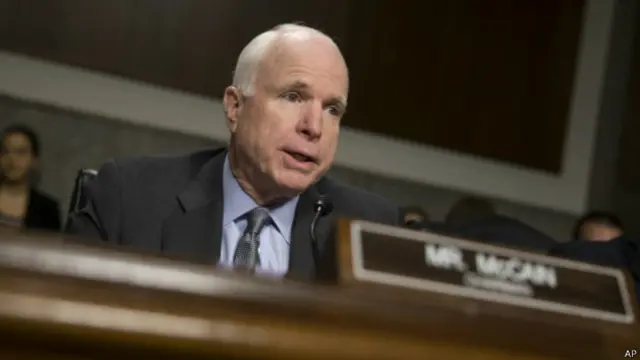 美国参院军事委员会主席麦凯恩主张美国应该通过空中和海洋军事巡逻“定期挑战中国过渡的海洋申索要求”