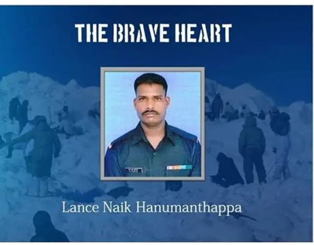 कैप्टन हनुमनथप्पा