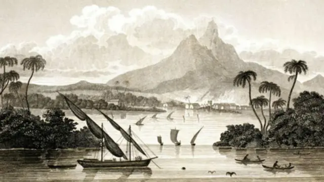 MacGregor'un takma adla yazdığı kitapta hayali Poyais ülkesi böyle resmedilmişti.