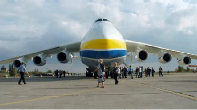 Найбільший Ан - знамениту "Мрію" - Олег Антонов у небі вже побачити не зміг