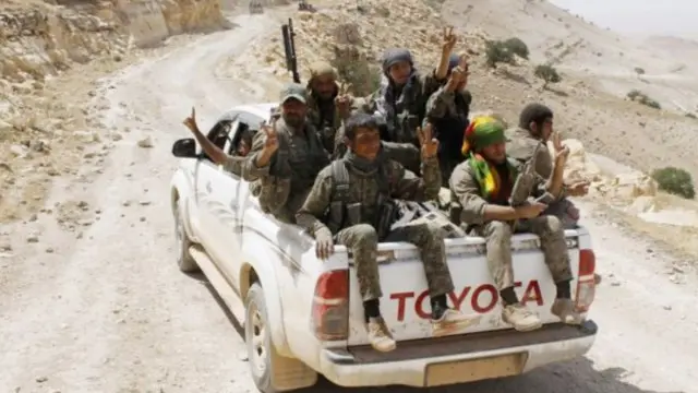 الولايات المتحدة تعتمد على الأكراد في الحرب على ما يعرف بتنظيم الدولة الإسلامية.