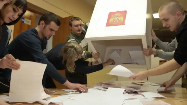 Подсчет голосов на выборах