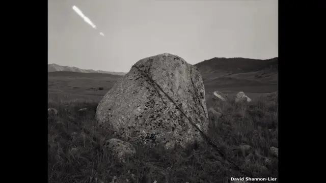 Chalk Moonrise, Muley Point, Utah karya David Shannon-Lier.