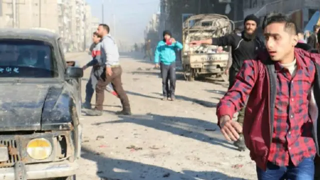 أدى تصاعد القتال في مدينة حلب السورية إلى نزوح نحو 50 ألف شخص