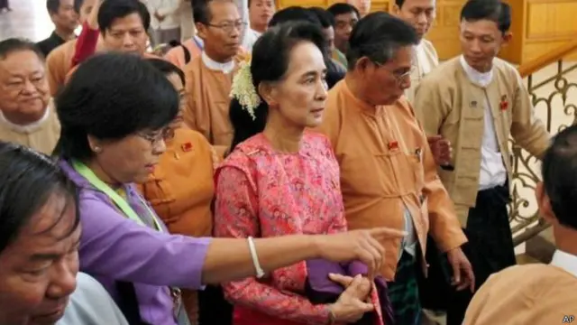 全国民主阵线领导人昂山素季