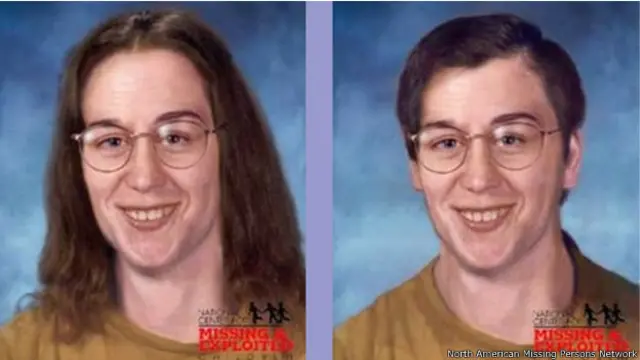 ادغار لاتوليب كما بدا على موقع شبكة المفقودين في امريكا الشمالية